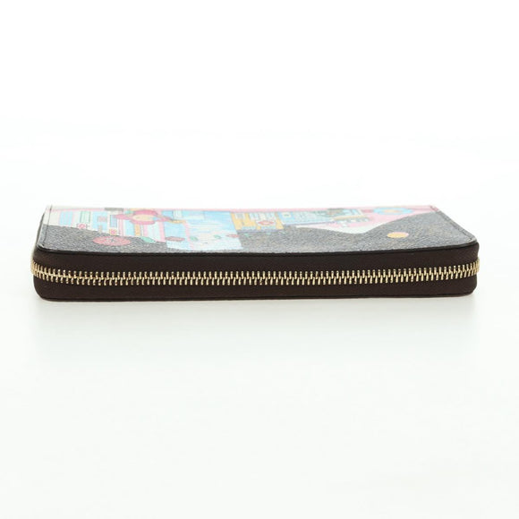 LOUIS VUITTON Monogram Vivienne Zippy Wallet Long Wallet M81630 LV Auth 180396M