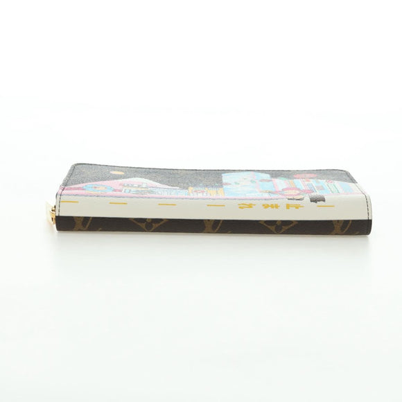 LOUIS VUITTON Monogram Vivienne Zippy Wallet Long Wallet M81630 LV Auth 180396M