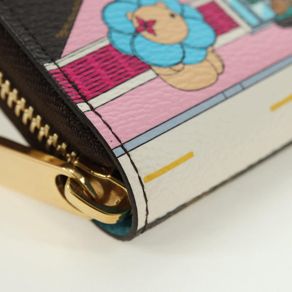 LOUIS VUITTON Monogram Vivienne Zippy Wallet Long Wallet M81630 LV Auth 180396M