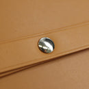 HERMES Postcard Set Visionaire 32 Playing Cards Leather Beige Auth 180397M-17