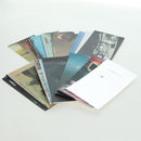 HERMES Postcard Set Visionaire 32 Playing Cards Leather Beige Auth 180397M-11