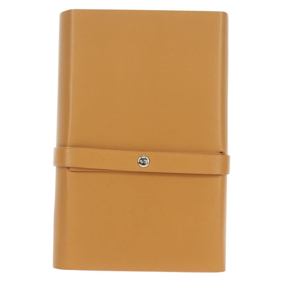 HERMES Postcard Set Visionaire 32 Playing Cards Leather Beige Auth 180397M