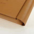 HERMES Postcard Set Visionaire 32 Playing Cards Leather Beige Auth 180397M-14