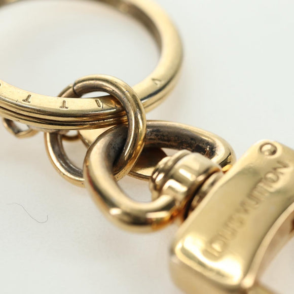 LOUIS VUITTON Porte Clés Vivienne Charm Metall Goldfarben M67298 LV Auth 180398M