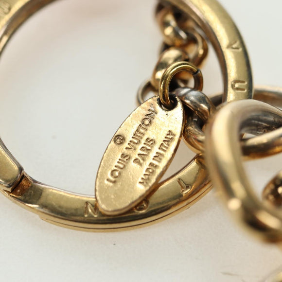 LOUIS VUITTON Porte Clés Vivienne Charm Metall Goldfarben M67298 LV Auth 180398M