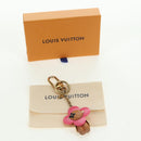 LOUIS VUITTON Porte Clés Vivienne Charm Metall Goldfarben M67298 LV Auth 180398M-12