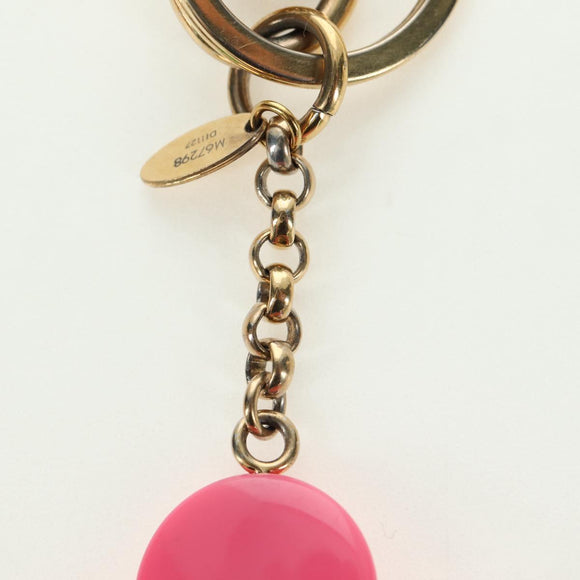 LOUIS VUITTON Porte Clés Vivienne Charm Metall Goldfarben M67298 LV Auth 180398M