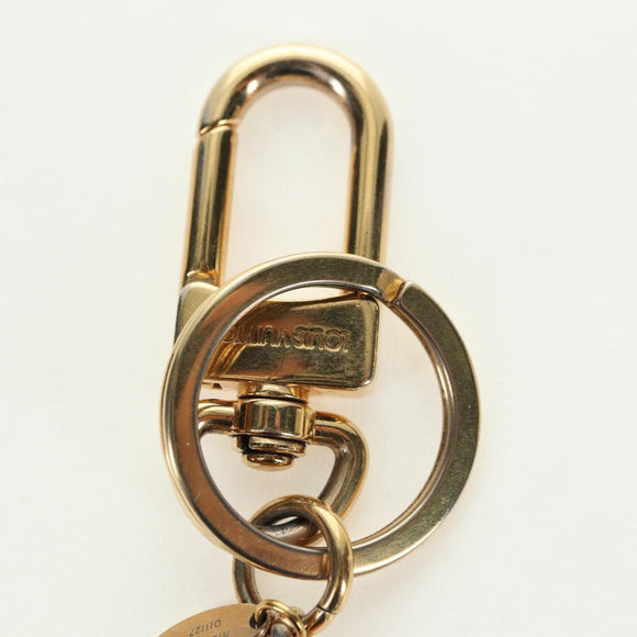 LOUIS VUITTON Porte Clés Vivienne Charm Metall Goldfarben M67298 LV Auth 180398M