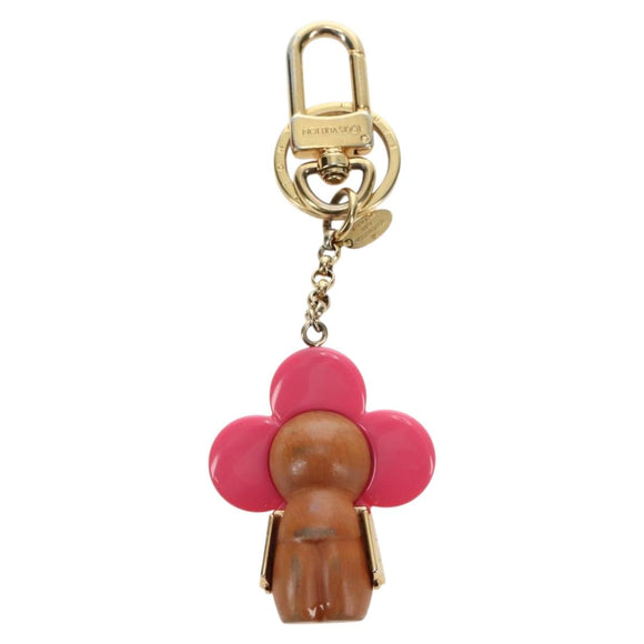 LOUIS VUITTON Porte Clés Vivienne Charm Metall Goldfarben M67298 LV Auth 180398M