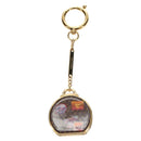 LOUIS VUITTON Porte Cles Boite Chapeau Key Holder metal Gold M62230 Auth 180399M-13