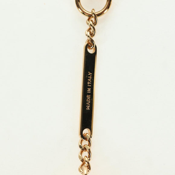 LOUIS VUITTON Porte Cles Boite Chapeau Key Holder metal Gold M62230 Auth 180399M