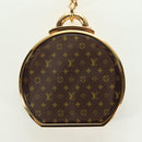 LOUIS VUITTON Porte Cles Boite Chapeau Key Holder metal Gold M62230 Auth 180399M-6