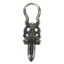 Chrome Hearts Dagger Charm Pendant Top Ag925 Silver Auth 180400M-2