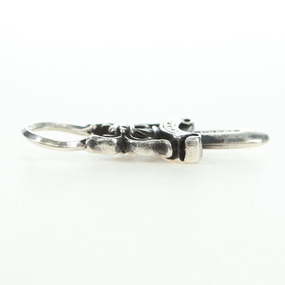 Chrome Hearts Dagger Charm Pendant Top Ag925 Silver Auth 180401M
