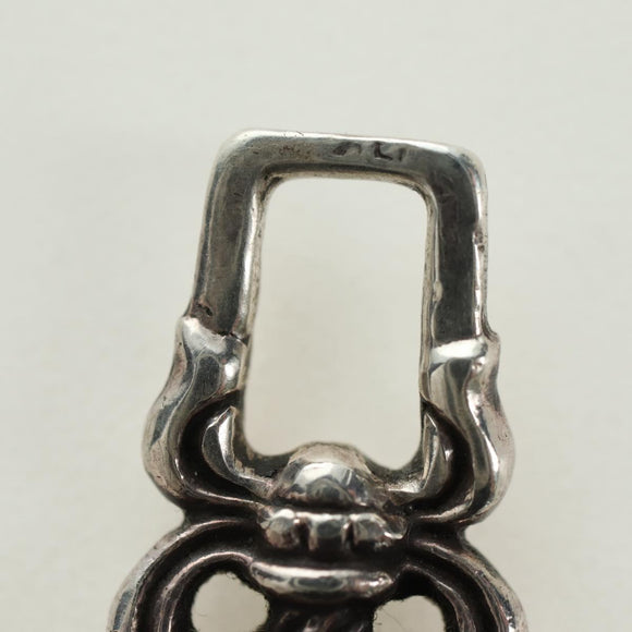 Chrome Hearts Dolch-Charm-Anhänger Ag925 Silber Auth 180402M