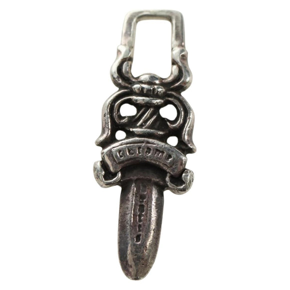 Chrome Hearts Dolch-Charm-Anhänger Ag925 Silber Auth 180402M