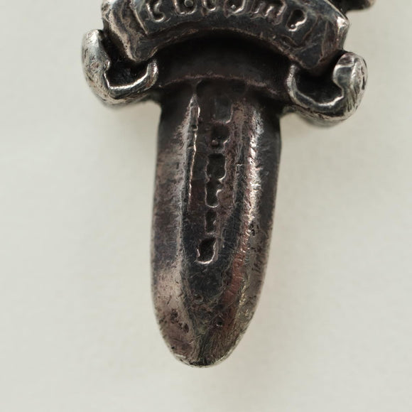 Chrome Hearts Dolch-Charm-Anhänger Ag925 Silber Auth 180402M