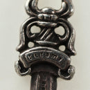 Chrome Hearts Dolch-Charm-Anhänger Ag925 Silber Auth 180402M-8