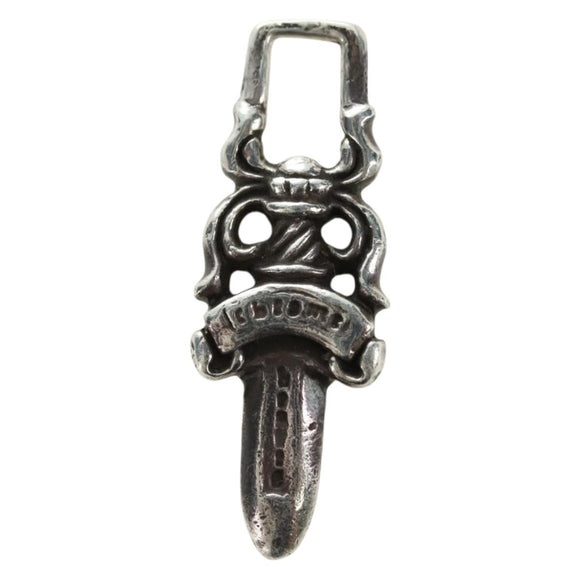 Chrome Hearts Dagger Charm Pendant Top Ag925 Silver Auth 180403M