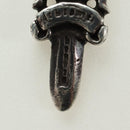 Chrome Hearts Dagger Charm Pendant Top Ag925 Silver Auth 180403M-3