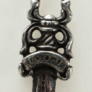 Chrome Hearts Dagger Charm Pendant Top Ag925 Silver Auth 180403M-4