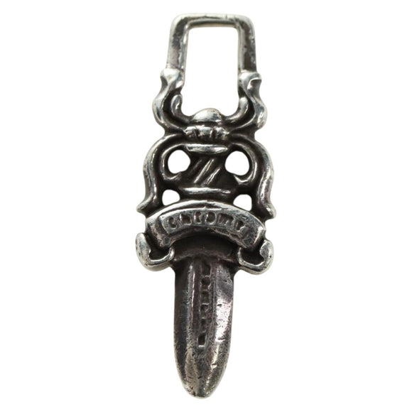 Chrome Hearts Dagger Charm Pendant Top Ag925 Silver Auth 180403M