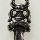 Chrome Hearts Dagger Charm Pendant Top Ag925 Silver Auth 180403M-8