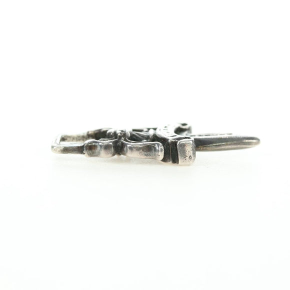 Chrome Hearts Dagger Charm Pendant Top Ag925 Silver Auth 180404M