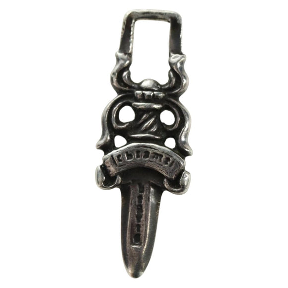 Chrome Hearts Dagger Charm Pendant Top Ag925 Silver Auth 180404M