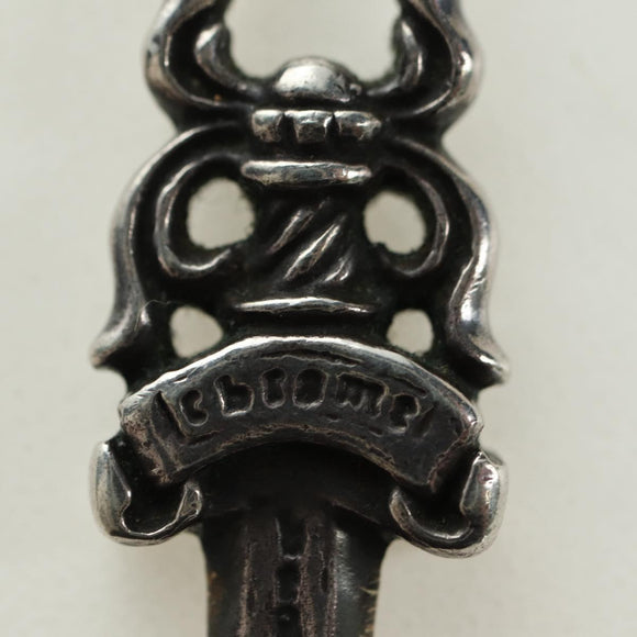 Chrome Hearts Dagger Charm Pendant Top Ag925 Silver Auth 180404M
