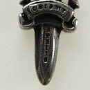 Chrome Hearts Dagger Charm Pendant Top Ag925 Silver Auth 180404M-7