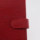 LOUIS VUITTON Epi Agenda PM Day Planner Cover Red R20057 LV Auth 180406A-17