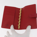 LOUIS VUITTON Epi Agenda PM Day Planner Cover Red R20057 LV Auth 180406A-8
