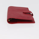 LOUIS VUITTON Epi Agenda PM Day Planner Cover Red R20057 LV Auth 180406A-6
