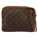 LOUIS VUITTON Monogram Pochette Sports Clutch Bag N0.183 LV Auth 180407-2