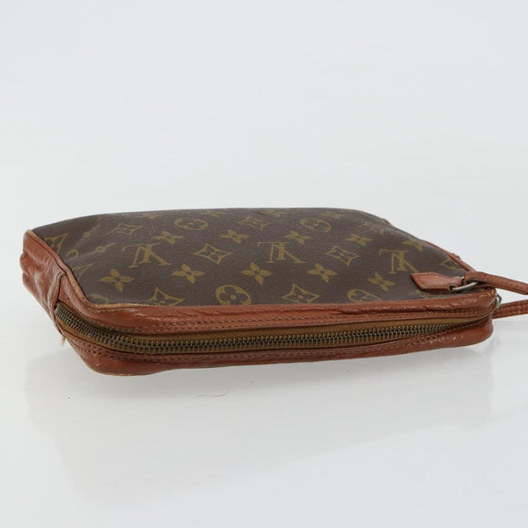 LOUIS VUITTON Monogram Pochette Sports Clutch Bag N0.183 LV Auth 180407