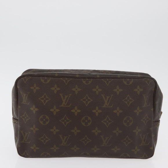 LOUIS VUITTON Monogram Clutch Bag 2 Set LV Auth 180415