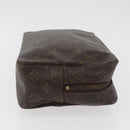 LOUIS VUITTON Monogram Clutch Bag 2 Set LV Auth 180415-11