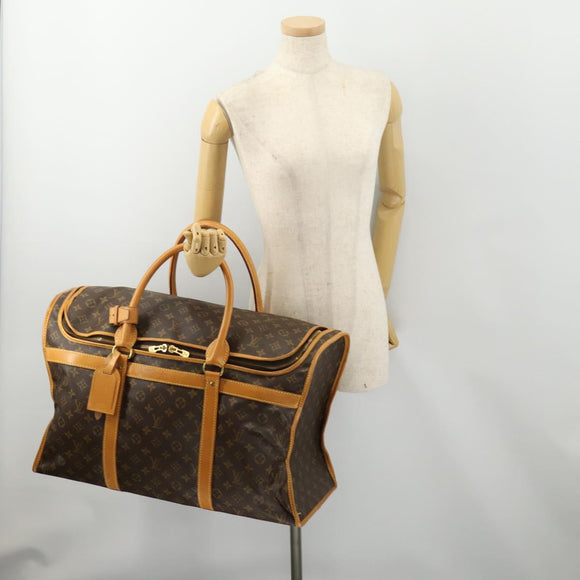 LOUIS VUITTON Monogram Sac Chasseur 55 Boston Bag M41922 LV Auth 180419