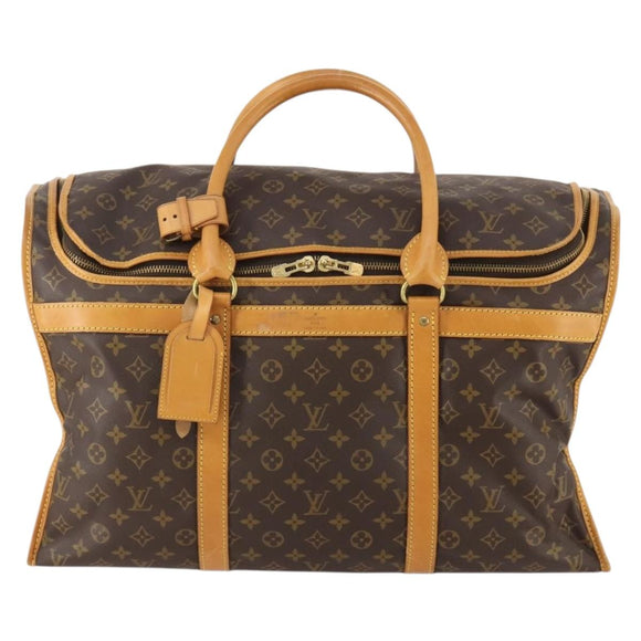 LOUIS VUITTON Monogram Sac Chasseur 55 Boston Bag M41922 LV Auth 180419