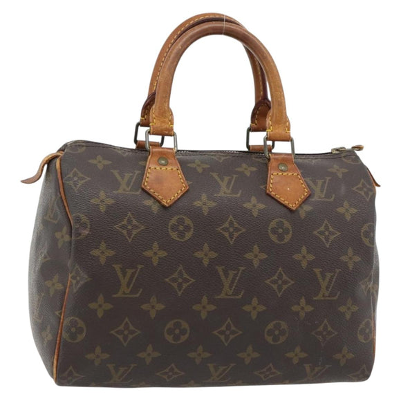 LOUIS VUITTON Monogram Speedy 25 Hand Bag M41528 LV Auth 180421