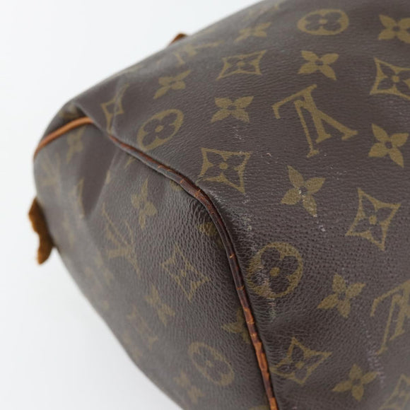 LOUIS VUITTON Monogram Speedy 25 Hand Bag M41528 LV Auth 180421