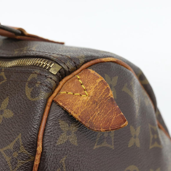 LOUIS VUITTON Monogram Speedy 25 Hand Bag M41528 LV Auth 180421