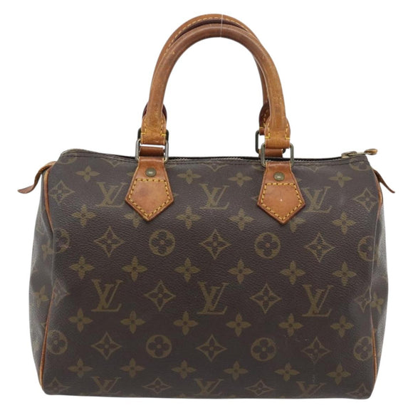 LOUIS VUITTON Monogram Speedy 25 Hand Bag M41528 LV Auth 180421
