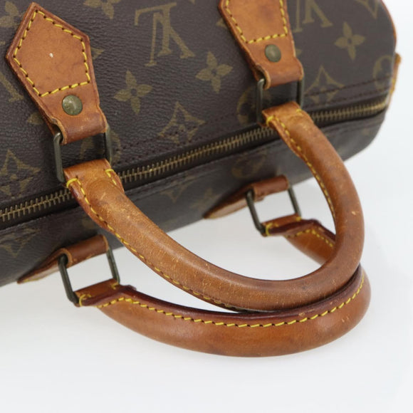 LOUIS VUITTON Monogram Speedy 25 Hand Bag M41528 LV Auth 180421