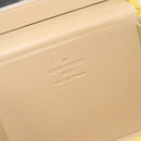 LOUIS VUITTON Monogram Vernis Bleecker Cosmetic Pouch Beige M91002 Auth 180424-20
