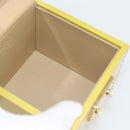 LOUIS VUITTON Monogram Vernis Bleecker Cosmetic Pouch Beige M91002 Auth 180424-21