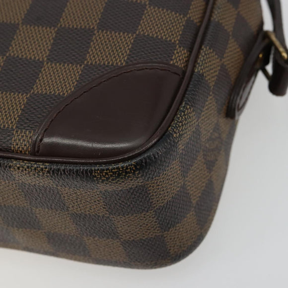 LOUIS VUITTON Damier Ebene Trocadero 27 Shoulder Bag SPO N48085 LV Auth 180428
