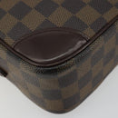 LOUIS VUITTON Damier Ebene Trocadero 27 Shoulder Bag SPO N48085 LV Auth 180428-14