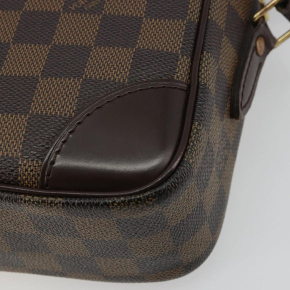 LOUIS VUITTON Damier Ebene Trocadero 27 Shoulder Bag SPO N48085 LV Auth 180428